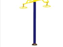 دستگاه بدنسازی پارکی بارفیکس چرخشی کد 74