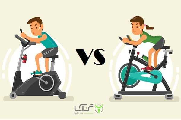 تفاوت دوچرخه ثابت با دوچرخه اسپینینگ در چیست؟