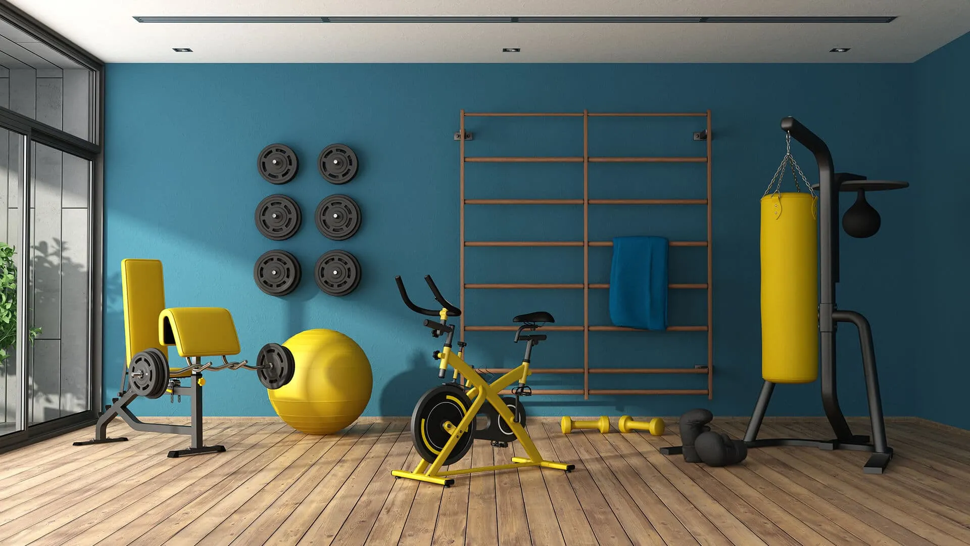 13 مرحله برای داشتن باشگاه ورزشی در منزل(Home Gym)