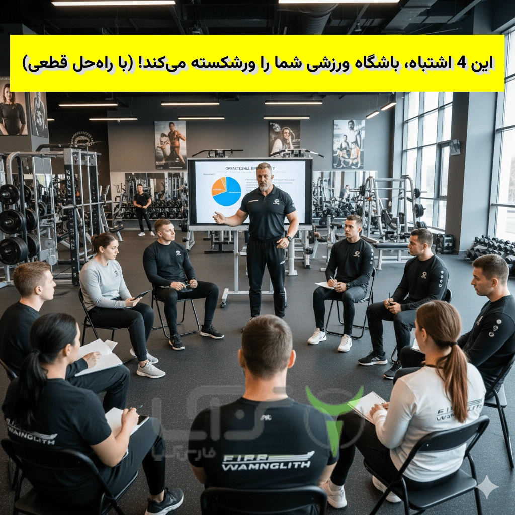 این 4 اشتباه، باشگاه ورزشی شما را ورشکسته می‌کند! (با راه‌حل قطعی)